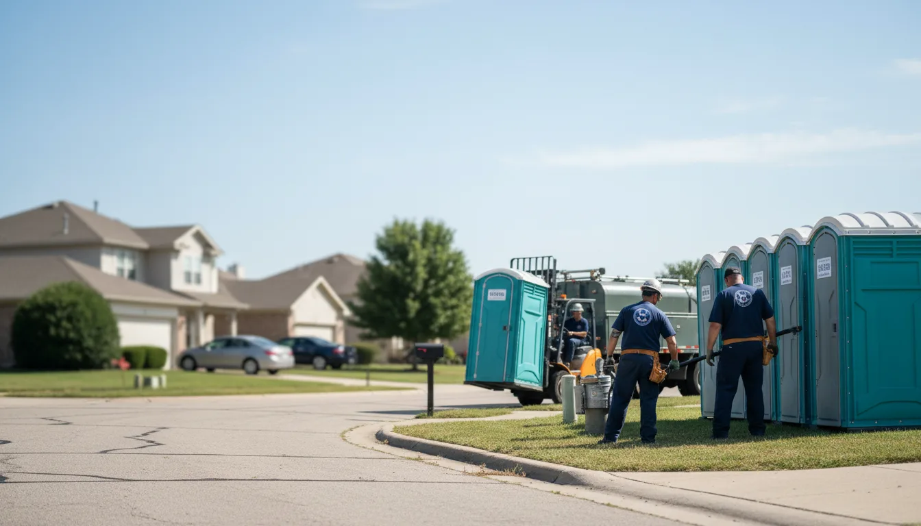 Porta Potty Rental in Wakarusa, IN near me